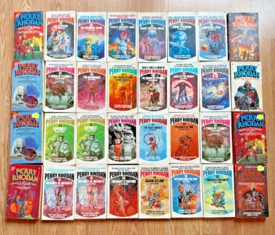 PERRY RHODAN  33 Vintage ACE Science Fiction Book Lot - Image 1 of 4