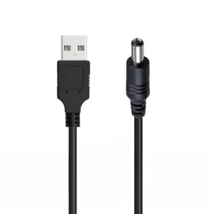 USB To DC DC Barrel Jack Power Cable Adapter Wire Connector 5.5 x 2.1mm - Picture 1 of 4