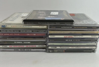 15 Country Cd Lot Blake Shelton, Wynonna, Keith Urban, Billy Ray Cyrus Foto 1 de 4