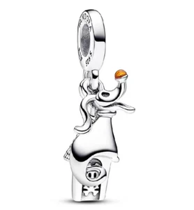 Authentic Pandora Bead Disney Parks Exclusive Nightmare Before Christmas Zero - Picture 1 of 1