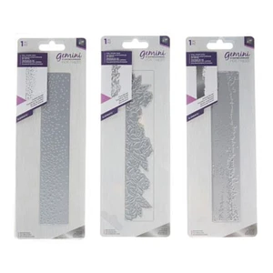Crafter's Companion - Géminis - FoilPress - Juego de bordes de troquel de sello de aluminio PAQUETE Nuevo - Imagen 1 de 4