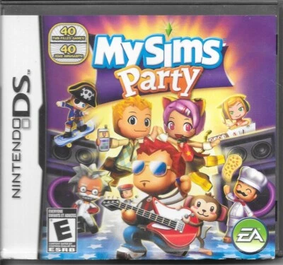 MY SIMS PARTY-Nintendo DS-(NO GAME)-WITH CASE & ARTWORK-FREE SHIPPING IN CANADA - Image 1 of 3