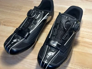 Men’s 11.5 Specialized Expert RD Boa Biking Shoes With Shimano SM-SH11 Clips - Picture 1 of 8