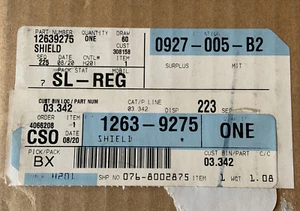 15-16 GMC GM Exhaust Heat Shield Turbocharger Mount New NIB 12639275 OEM - Picture 1 of 3