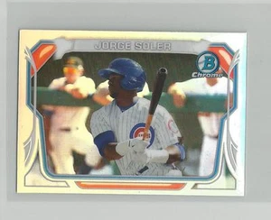 2014 Bowman Chrome JORGE SOLER Mini Refractor - Picture 1 of 1