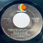 David Porter - When The Chips Are Down / I Wanna Be Your Somebody 45 - Soul