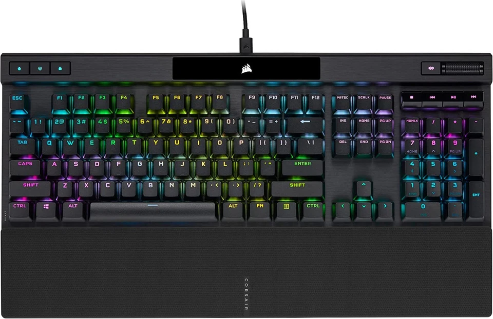 CORSAIR K70 RGB PRO Mechanical Gaming Keyboard Backlit RGB LED CHERRY MX Red PBT - Image 1 of 4