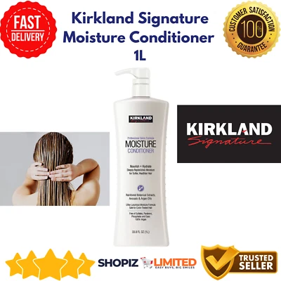 Kirkland Signature Professional Salon Formula Moisture Conditioner Bottle Pack1L - Image 1 of 2