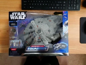 Star Wars Micro Galaxy Squadron Series 1 Millennium Falcon Launch Edition New - Picture 1 of 5