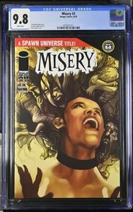 Misery #3 CGC 9.8 McFarlane Spawn Universe Image Comics - Imagen 1 de 2