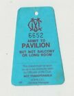 Melbourne Cricket Club 1980's Pavilion pass but not balcony or long room