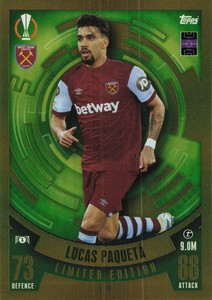 MATCH ATTAX 2023/24 2024 CHAMPIONS LEAGUE LIMITED EDITION 100 CLUB BLACK EDGE