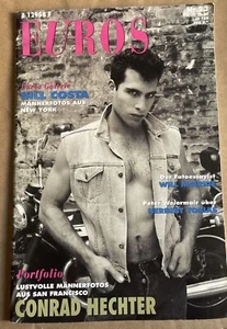 Euros Magazine German Gay Collectible Vintage #23 1994 Bill Costa Conrad Hechter - Picture 1 of 2