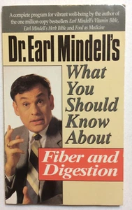 Dr. Earl Mindell's What You Should Know About Fiber and Digestion (1997) - Imagen 1 de 3