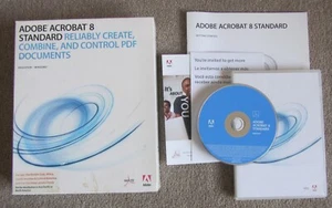 Acrobat 8 Standard Big Box Full Version for Windows DVD & Serial Number - Bild 1 von 7
