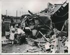 1962 Media Photo Crystal Lake Ill Ja Balumbo & Wife Rescued From Truck Wreck