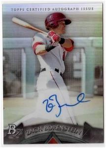Zach Borenstein 2014 Bowman Platinum Rookie AUTOGRAPH Auto Refractor RC D'backs - Picture 1 of 1
