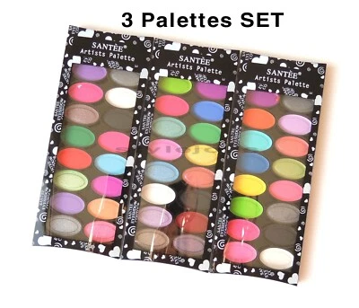 20 Color Bright Smoky Matte Shimmer Eyeshadow Shadow Palette SET "3 PCS" - Image 1 of 4