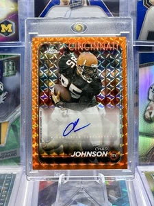 2024 Topps Chrome AUTO Autograph Orange /25 Chad “OCHOCINCO” Johnson Bengals - Picture 1 of 2