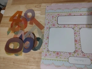 Destash of Baby Papel Artesanía Artículos para Álbumes de Recortes, Diarios Chatarra, Libros de Memoria - Imagen 1 de 7