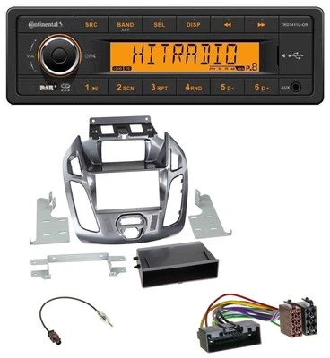 Continental 1DIN DAB MP3 AUX USB Autoradio für Ford Transit Connect 2012-2018 Di - Bild 1 von 4