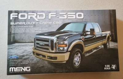Meng Scala 1/35 Ford F-350 Super Duty Crew Cab - Immagine 1 di 3