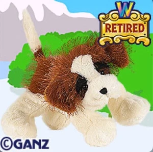 NWT Webkinz Original FULL SIZE Retired St. Bernard New With Attached/ Code - Picture 1 of 7