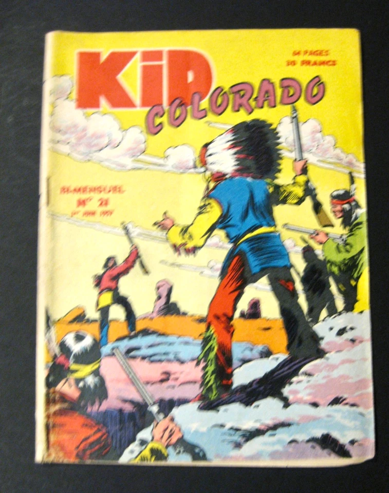 Kid Colorado n°21 Ed S.E.R.  1957 BE - Immagine 1 di 1