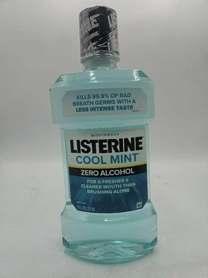 Listerine Zero Mouthwash, Clean Mint, 1 Liter - Image 1 of 2