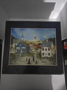 Lang And Wise Pillared Church Vintage - Picture 1 of 3