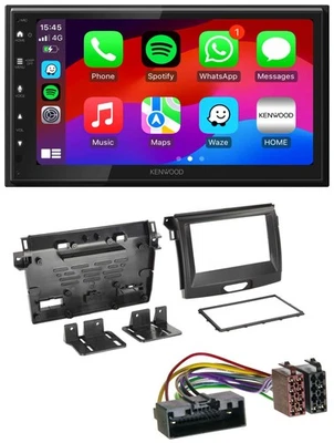 Kenwood MP3 USB DAB 2DIN Bluetooth Autoradio für Ford Ranger 2AB ab 04/2015 - Bild 1 von 4