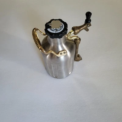 GrowlerWerks UKeg 64oz Pressurized Stainless Steel Carbonated Beer Growler - Image 1 of 4