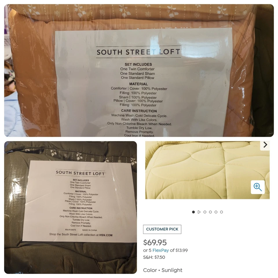 Juegos de edredón doble South Street Loft  Foto 1 de 1