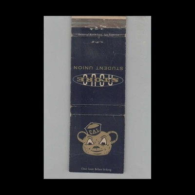 Portada Matchbook Unión de Estudiantes de la Universidad de California Foto 1 de 2