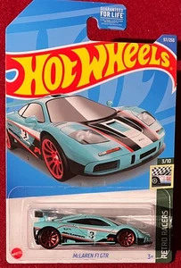 HOT WHEELS McLAREN F1 GTR BLUE 57/250. SEE COMBINED OFFERS! - Picture 1 of 1