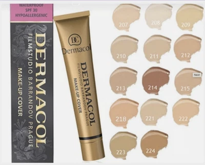 GENUINE Dermacol Make-up Cover Legendary High Covering Foundation *New & Sealed
