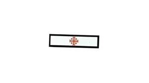 Patch toppe toppa ricamate stampato bandiera badge jerusalem croce templare r2 - Bild 1 von 1