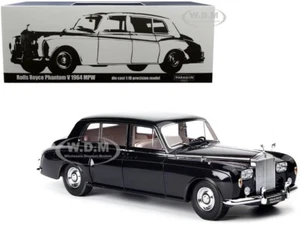 1964 ROLLS ROYCE PHANTOM V MIDNIGHT BLUE MET. 1/18 DIECAST MODEL PARAGON 98216 - Picture 1 of 8