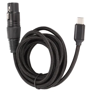USB C To XLR Female Cable HIFI Plug And Play USB C Microphone Cable For - Picture 1 of 18