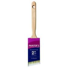 2" Angle Sash Brush 100% Polyester All Paint Purpose Latex & Oil Pro Contractor