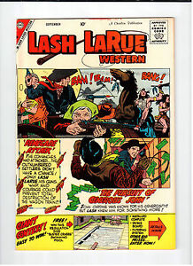 Fawcett LASH LaRUE WESTERN #74 September 1959 vintage comic VF/NM condition
