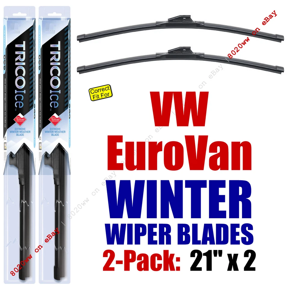 WINTER Wipers 2pk Super-Premium fit 1992-2003 Volkswagen EuroVan 35210x2 - Image 1 of 1