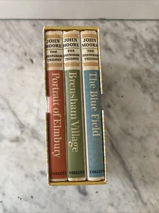 BRENSHAM TRILOGY.MOORE John.3 volume hardback set in slipcase 1966 - Picture 1 of 19