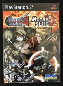 Metal Slug 4/Metal Slug 5 Black Label CIB ***MINT***(Sony PlayStation 2, 2005) - Picture 1 of 7