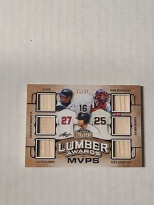 2020 Leaf Lumber Kings /25 Lumber Awards MVPS Six Players (See Item Description)