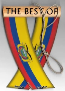 Rear view mirror car flags Ecuador ecuadorian unity flagz for inside the car - Picture 1 of 8