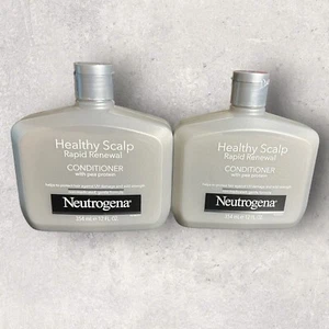 2 x Neutrogena Healthy Scalp Rapid Renewal Conditioner Pea Protein 12oz EA - Picture 1 of 2