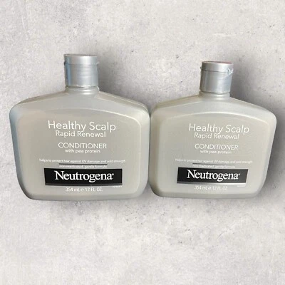 2 x Neutrogena Healthy Scalp Rapid Renewal Conditioner Pea Protein 12oz EA - Image 1 of 2