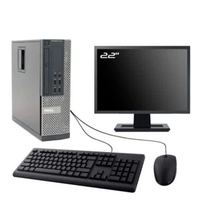 PC Dell Optiplex 7010 SFF Bildschirm 22 " Intel I3-3220 RAM 16Go HDD 500Go W10 - Bild 1 von 6
