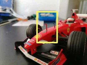 1:18 antenna aerial RED f1 spares hot wheels minichamps - Picture 1 of 3